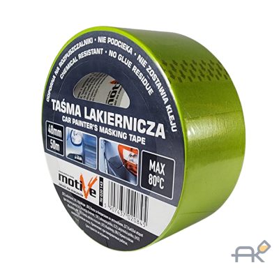 Лента малярная MOTIVE (зелёная 80с) 48 мм x 50 м